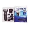 Philips black electric shaver and accessories, blue packaging box for men's beard trimming Item Picture